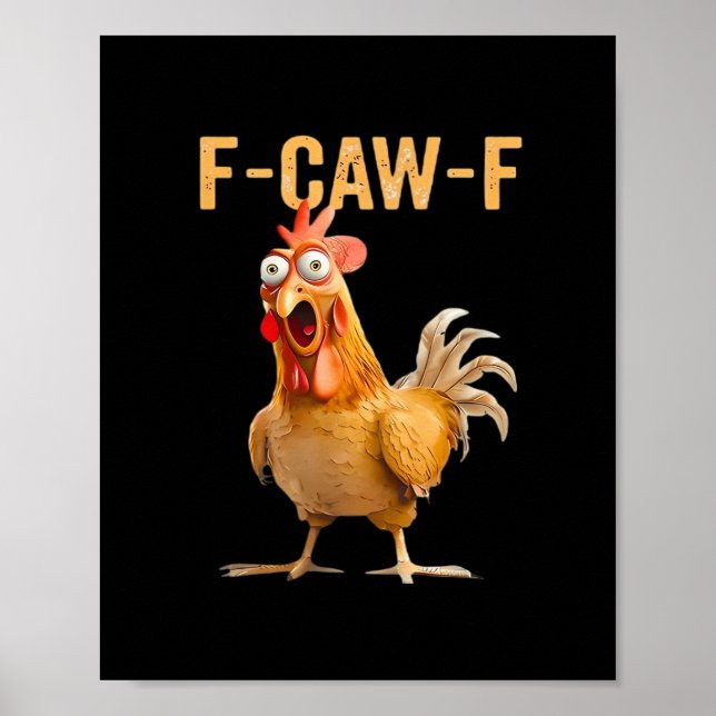 Gothisk Rollig Humor Kråka F Krax F Stil Poster (Framsidan)