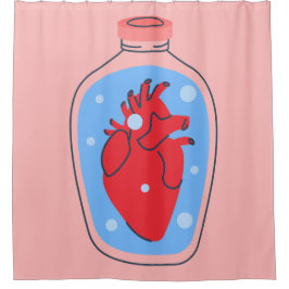 gothisk valentin makabre rosa humant hjärta