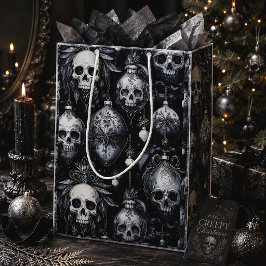Gothiska julskalleornament Creepmas