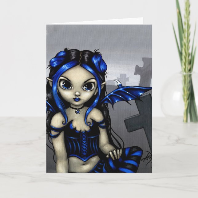 "Gothling #1" hälsningkort Kort (Framsida)