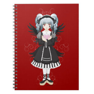 Gothloli Anteckningsbok Med Spiral