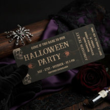 Gothma Döskallar och Ravens Mörk Halloween fest Bi