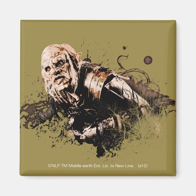 Gothmog Orc Vector Collage Magnet (Framsidan)