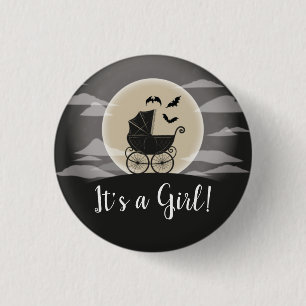 Gothous Baby Shower Halloween Carriage Knapp