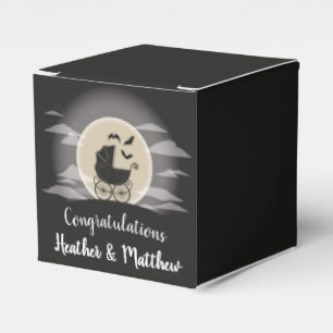 Gothous Baby Shower Halloween Carriage Presentaskar