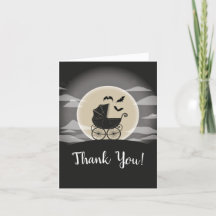 Gothous Baby Shower Halloween Carriage