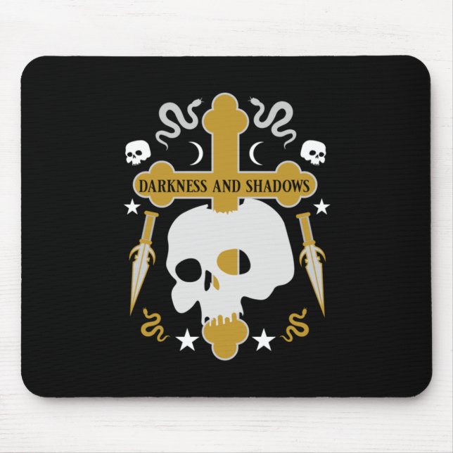 Goths Skull och Kor Musmatta (Framsidan)