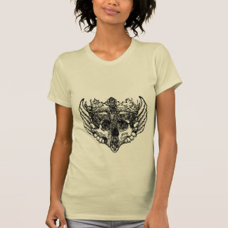 Gotisk, Alternativ Stilmässig Dödskalle Med T-Shir T Shirt