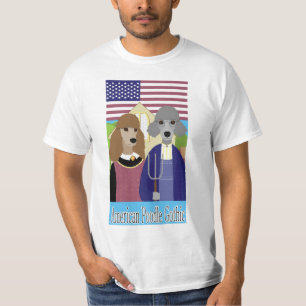 Gotisk amerikanpudel tee shirt