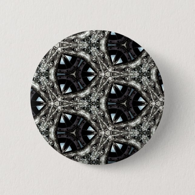 gotisk arkitektonisk kaleidoskop knapp (Framsida)