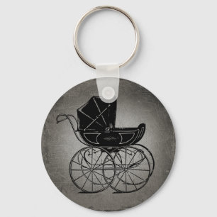 Gotisk barnvagn nyckelring