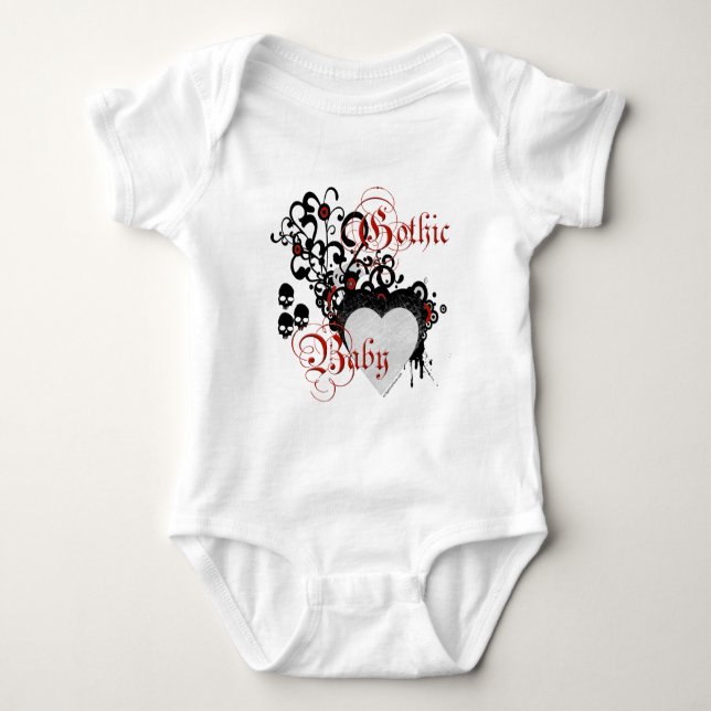 Gotisk bebis för Victorian T-shirt (Framsida)