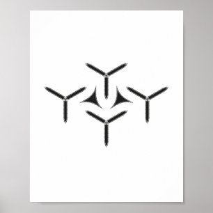 gotisk bladPoster Poster