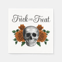 Gotisk blomskalle lurendrejeri eller godis Hallowe