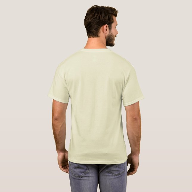 Gotisk blomskalle t shirt (Hel baksida)