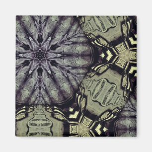 Gotisk cryptmandala magnet