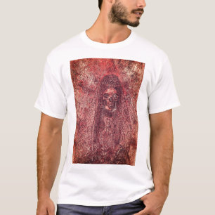 gotisk dekorativ design Skeleton Manar mot skjorta T Shirt