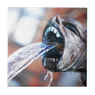 Gotisk design kakelplatta