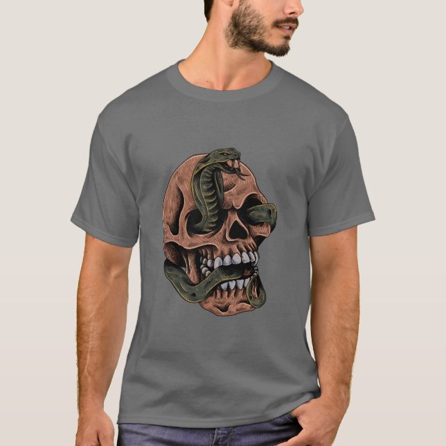 Gotisk djurpojke t shirt (Framsida)