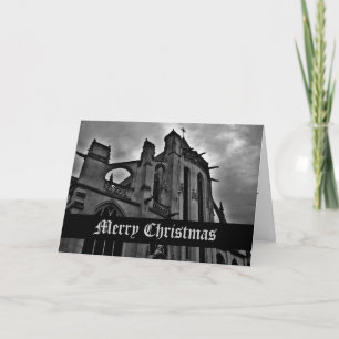 Gotisk domkyrkagod jul helgkort