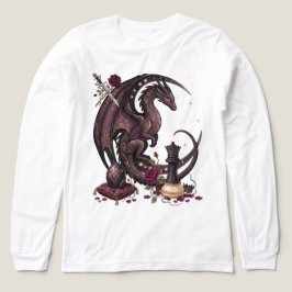 Gotisk Drak Schack Schackmatt T Shirt