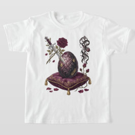 Gotisk Drak Schack Schackmatt T Shirt