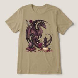 Gotisk Drak Schack Schackmatt T Shirt