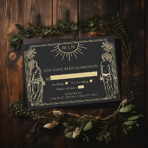 gotisk Elegant Älskare Tarot Card-Bröllopet OSA Kort
