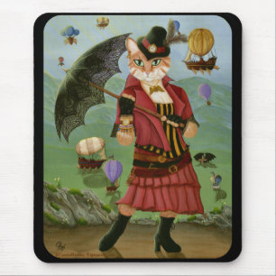 Gotisk fantasi Mousepad för Steampunk Musmatta