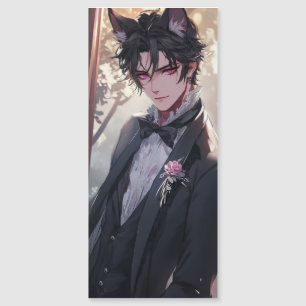 Gotisk Fantasy Anime Kattpojke