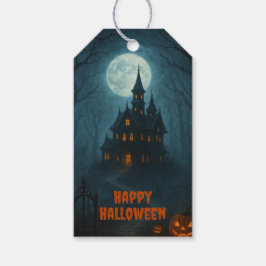 Gotisk Fantasy | Hemsökt Slott & Dim Mänalys  Presentetikett