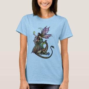 Gotisk Fe- och Drakdam T-Shirt