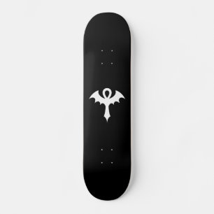 Gotisk fladdermusvinge Ankh Skateboard Bräda 20,5 Cm
