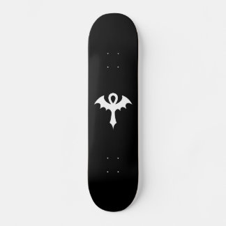 Gotisk fladdermusvinge Ankh Skateboard Bräda 20,5 Cm