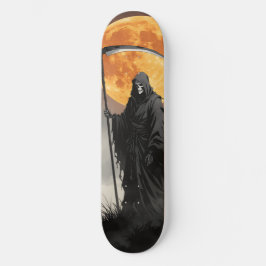 Gotisk Grim Reaper Mini Skateboard Bräda 18,5 Cm
