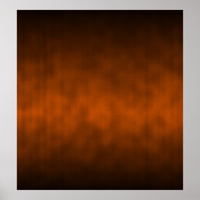 Gotisk Halloween-ombré Bakgrundskonst Poster (Framsidan)