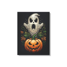 Gotisk Halloween Skalle Pumpa