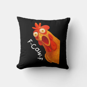 Gotisk humor Rollig F kraka F kråka design Kudde