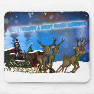 Gotisk jul Mousepad, H.I.P. Och ren Musmatta