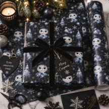Gotisk jul Spooky Snömannen