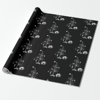 Gotisk julgran presentpapper