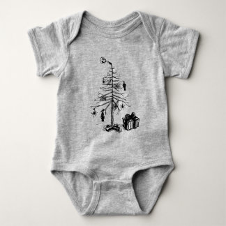 Gotisk julgran t shirt