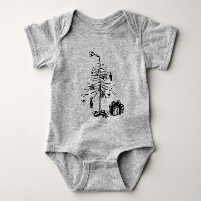 Gotisk julgran t shirt (Framsida)