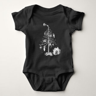 Gotisk julgran t shirt