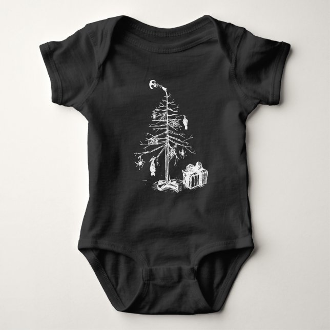 Gotisk julgran t shirt (Framsida)