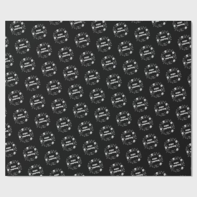 Gotisk julkran presentpapper (Platt)