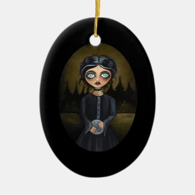 Gotisk julprydnad julgransprydnad keramik (Framsidan)