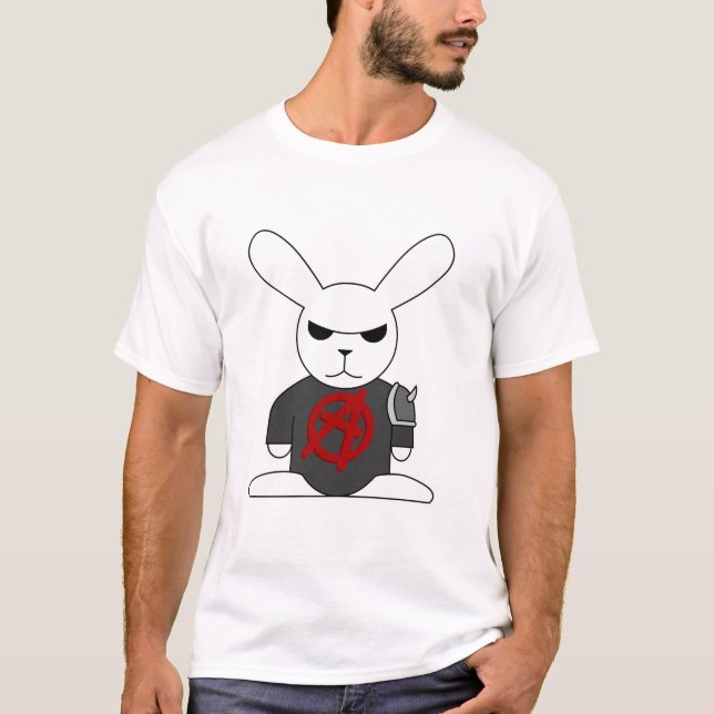 Gotisk kanin Bruno T Shirt (Framsida)