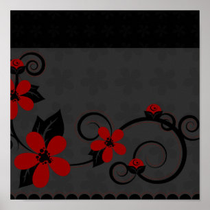 Gotisk Kimonodesign Poster