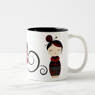 Gotisk Kokeshi mugg